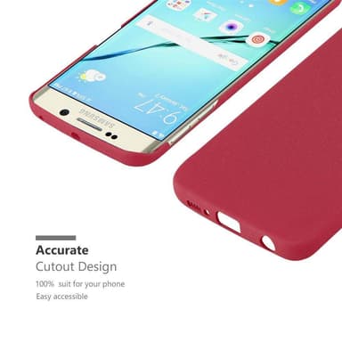 Samsung Galaxy S6 EDGE Cover Etui Case (Rød)