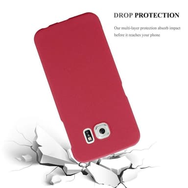 Samsung Galaxy S6 EDGE Cover Etui Case (Rød)