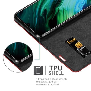 Honor 20e Cover Etui Case (Rød)