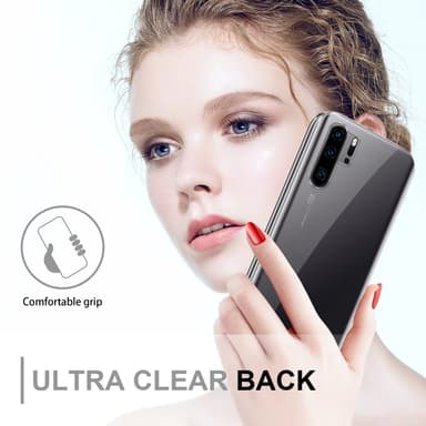 Cover Huawei P30 PRO Etui Case (Gennemsigtig)