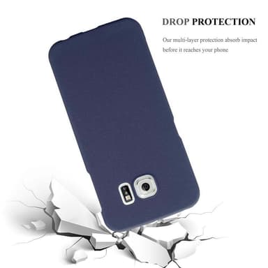 Samsung Galaxy S6 EDGE Cover Etui Case (Blå)