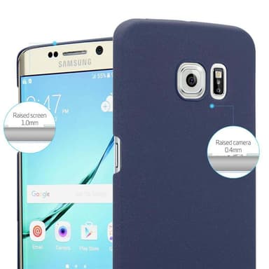 Samsung Galaxy S6 EDGE Cover Etui Case (Blå)