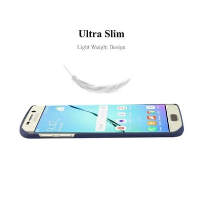 Samsung Galaxy S6 EDGE Cover Etui Case (Blå)