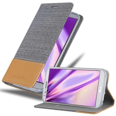 LG G2 Pungetui Cover Case (Grå)