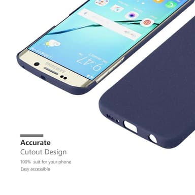 Samsung Galaxy S6 EDGE Cover Etui Case (Blå)