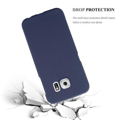Samsung Galaxy S6 EDGE Cover Etui Case (Blå)
