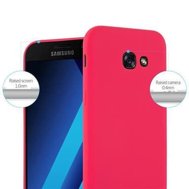 Cover Samsung Galaxy A3 2017 Etui Case (Rød)