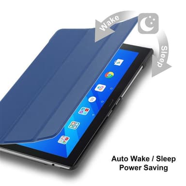 Lenovo Tab 4 10 PLUS (10.1 tomme) Pungetui Cover (Blå)