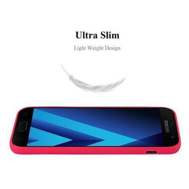 Cover Samsung Galaxy A3 2017 Etui Case (Rød)