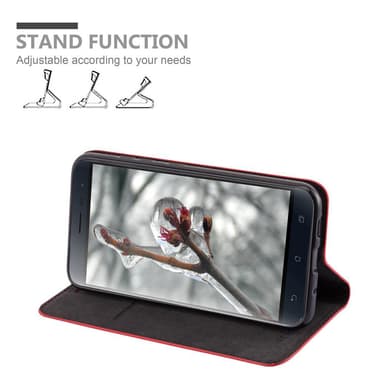 Asus ZenFone 3 (5.5 tommer) Cover Etui Case (Rød)