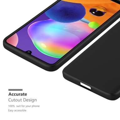 Samsung Galaxy A31 Cover Etui Case (Sort)