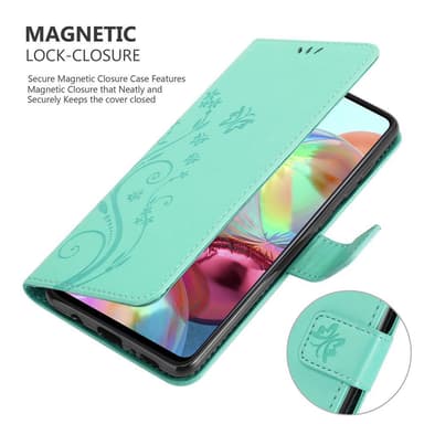 Samsung Galaxy A71 4G Pungetui Cover Case (Turkis)
