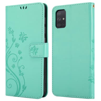 Samsung Galaxy A71 4G Pungetui Cover Case (Turkis)
