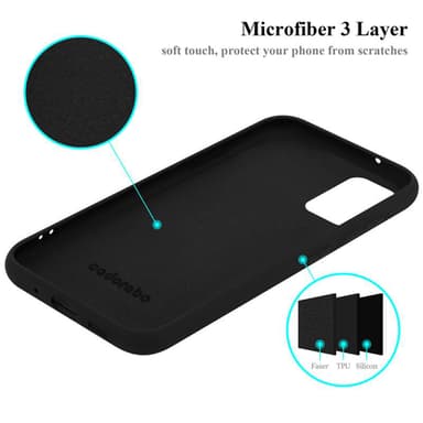 Samsung Galaxy S20 PLUS Cover Etui Case (Sort)