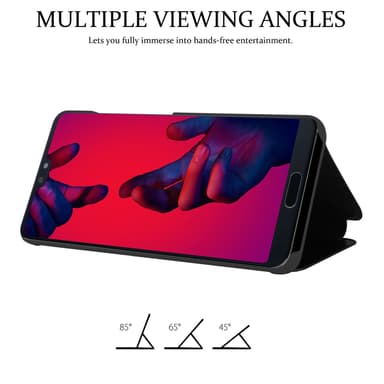 Huawei P20 PRO / P20 PLUS Pungetui Cover Case (Sort)