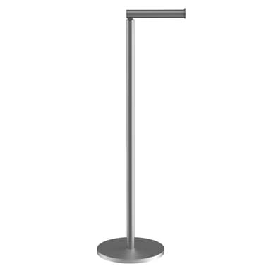 Toiletpapirholder fritstående i rustfrit stål 55 cm