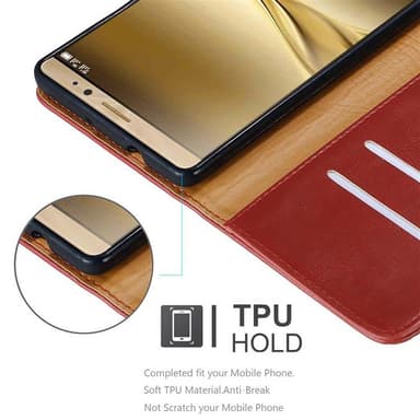 Cover Huawei MATE 8 Etui Case (Rød)