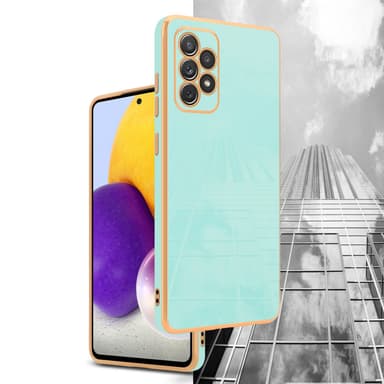 Samsung Galaxy A72 4G / 5G Cover Etui Case (Grøn)