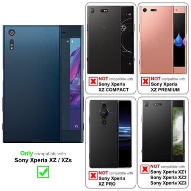 Sony Xperia XZ / XZs Cover Etui Case (Sort)