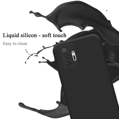 Xiaomi RedMi NOTE 10 PRO Cover Etui Case (Sort)