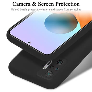 Xiaomi RedMi NOTE 10 PRO Cover Etui Case (Sort)