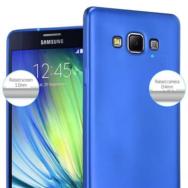 Samsung Galaxy A7 2015 Cover Etui Case (Blå)