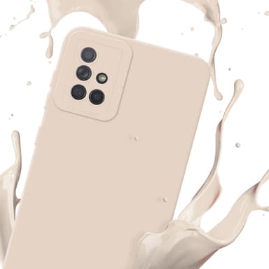 Samsung Galaxy A71 4G Cover Etui Case (Lyserød)
