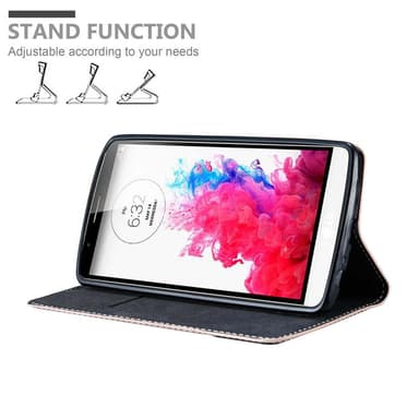 LG G3 Etui Case Cover (Lyserød)