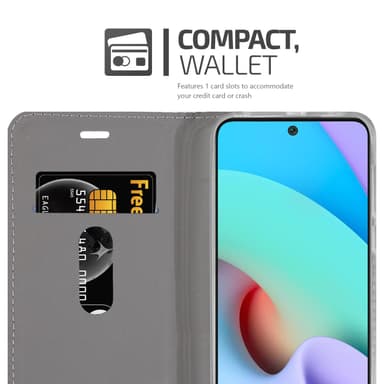 Xiaomi RedMi 10 Pungetui Cover Case (Grå)