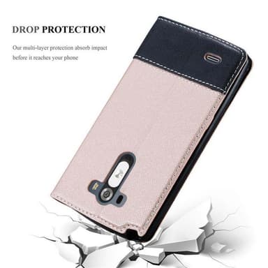 LG G3 Etui Case Cover (Lyserød)