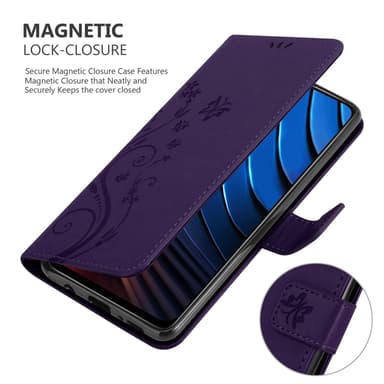 Xiaomi POCO X3 GT Pungetui Cover Case (Lilla)