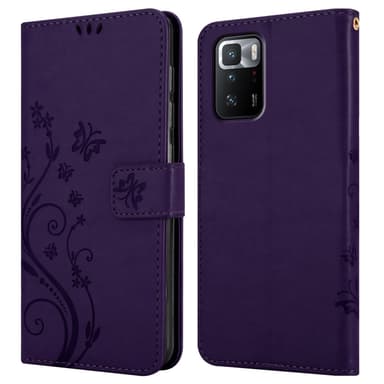 Xiaomi POCO X3 GT Pungetui Cover Case (Lilla)