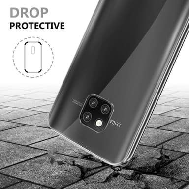 Cover Huawei MATE 20 PRO Etui Case (Gennemsigtig)
