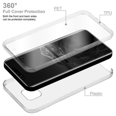 Cover Huawei MATE 20 PRO Etui Case (Gennemsigtig)