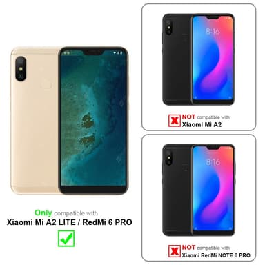 Etui Cover till Xiaomi Mi A2 LITE / RedMi 6 PRO