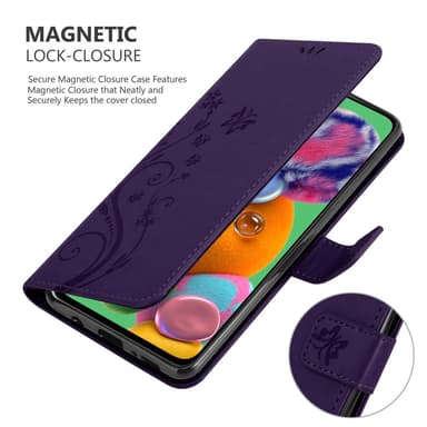 Samsung Galaxy A90 5G Pungetui Cover Case (Lilla)