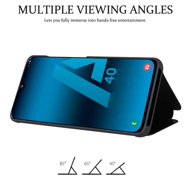 Samsung Galaxy A40 Pungetui Cover Case (Sort)
