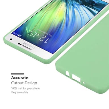 Cover Samsung Galaxy A7 2015 Etui Case (Grøn)