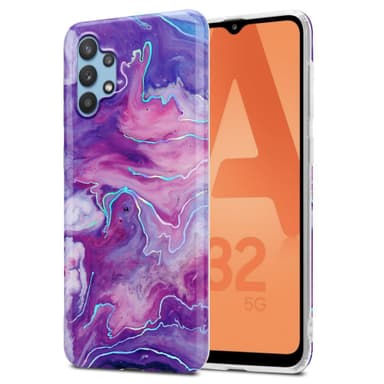 Samsung Galaxy A32 5G Pungetui Cover Case (Lilla)