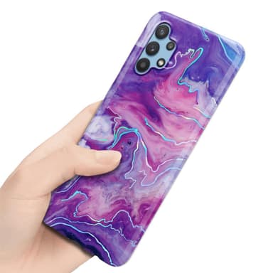 Samsung Galaxy A32 5G Pungetui Cover Case (Lilla)