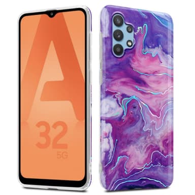 Samsung Galaxy A32 5G Pungetui Cover Case (Lilla)