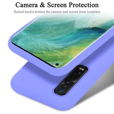 Oppo FIND X2 PRO Cover Etui Case (Lilla)