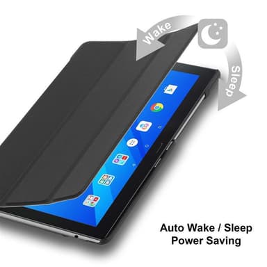 Lenovo Tab 4 10 PLUS (10.1 tomme) Pungetui Cover (Sort)