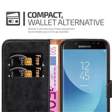 Cover Samsung Galaxy J7 2017 Etui Case (Sort)