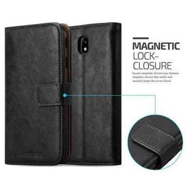 Cover Samsung Galaxy J7 2017 Etui Case (Sort)