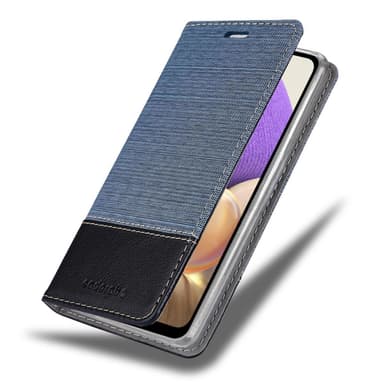 Samsung Galaxy A32 5G Pungetui Cover Case (Blå)