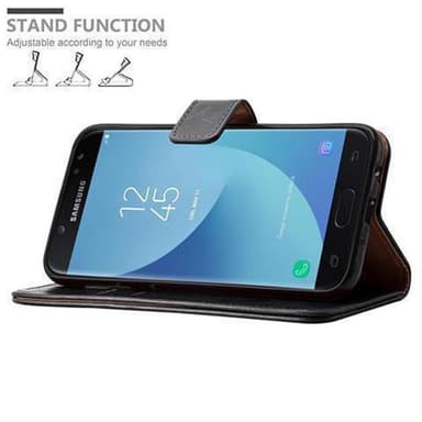Cover Samsung Galaxy J7 2017 Etui Case (Sort)