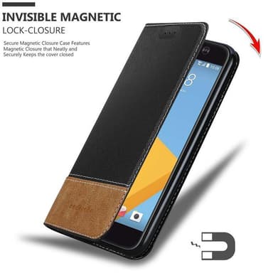 HTC ONE M10 Etui Case Cover (Sort)