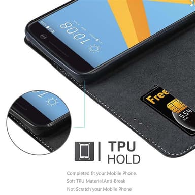 HTC ONE M10 Etui Case Cover (Sort)