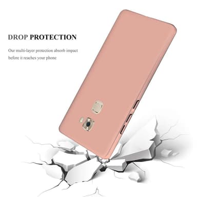 Huawei MATE S Cover Etui Case (Lyserød)